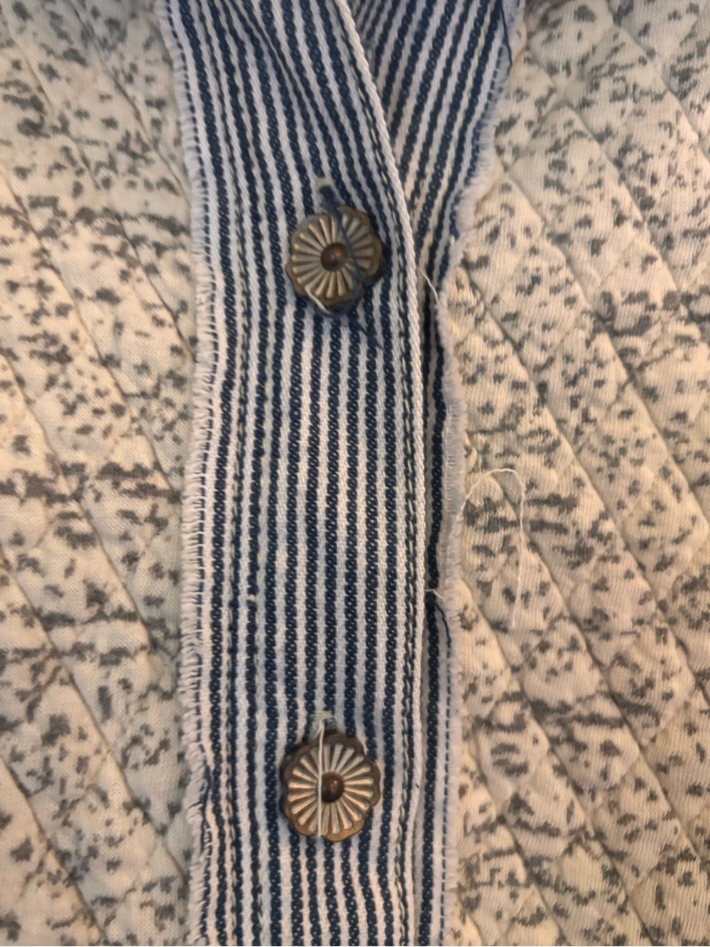 POL Light Blue Embroidered Button-Front Jacket - Picture 4 of 9